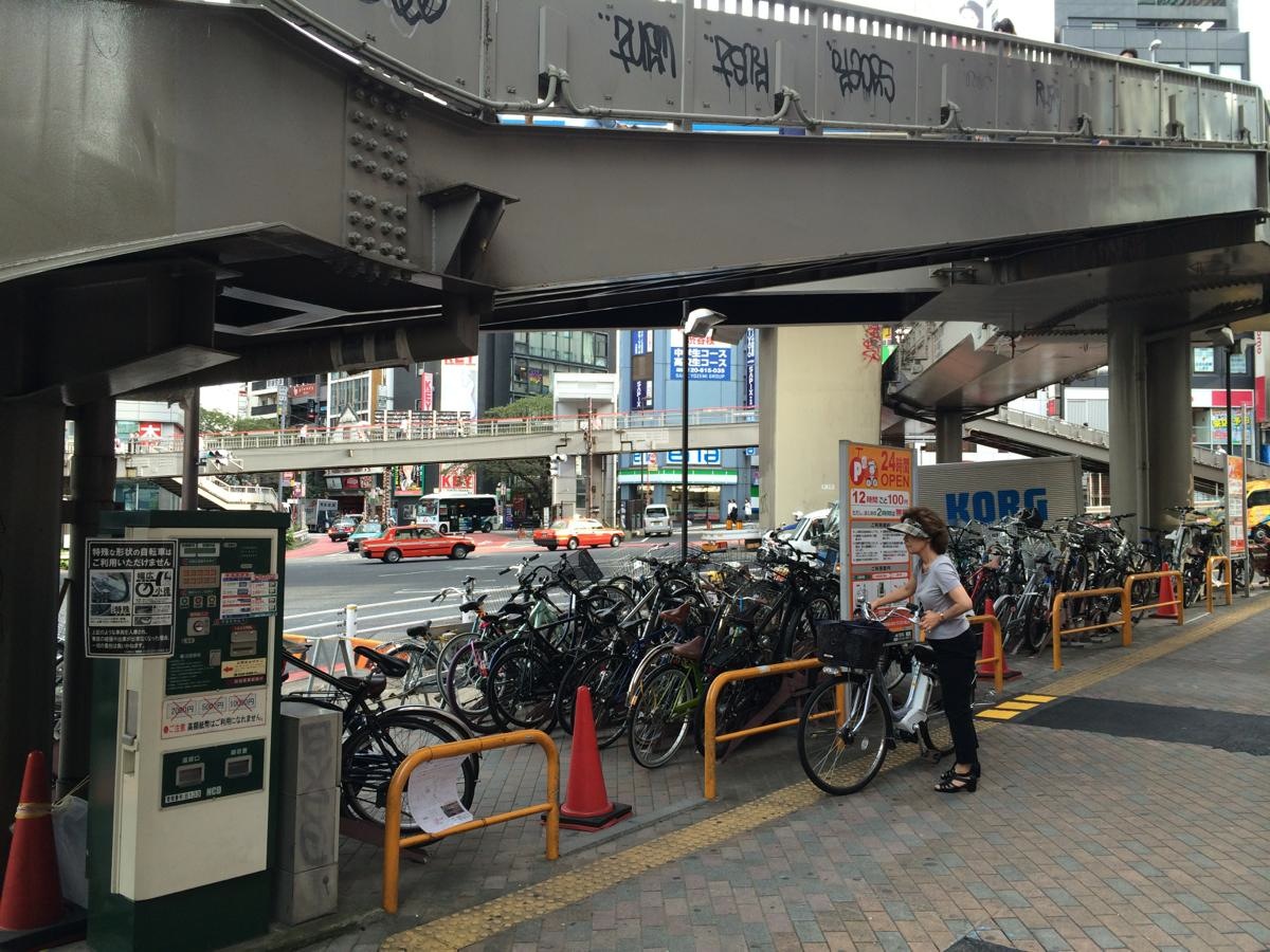 閉鎖】渋谷駅西口の自転車駐車場 u2013 Tokyo Garden.