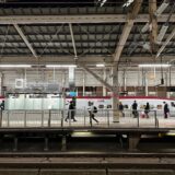 仙台駅 東北新幹線ホームの喫煙所