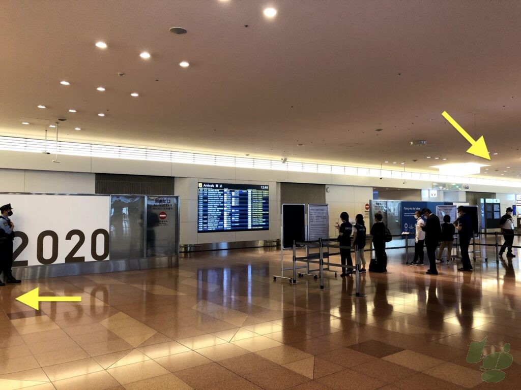 羽田空港第3ターミナル2F到着ロビー 羽田空港第3ターミナル2F到着ロビー